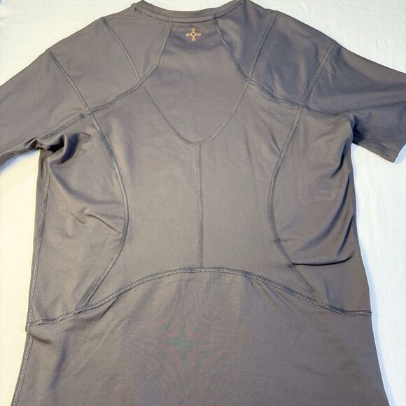 Tommy Copper Compression Shirt‎ Mens XL Gray Short Sleeve Zinc Gym Recovery - Picture 6 of 8